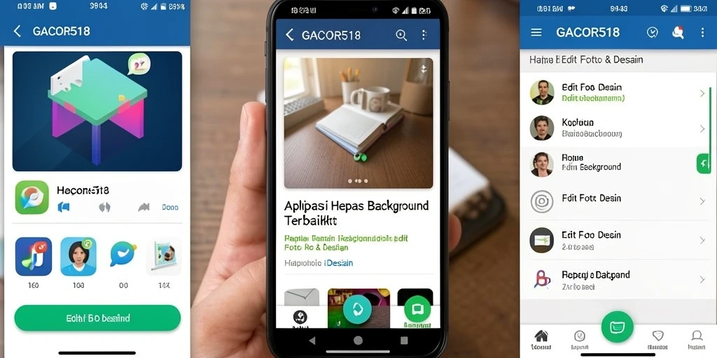 Tampilan antarmuka GACOR518 yang ramah pengguna untuk penghapusan background.