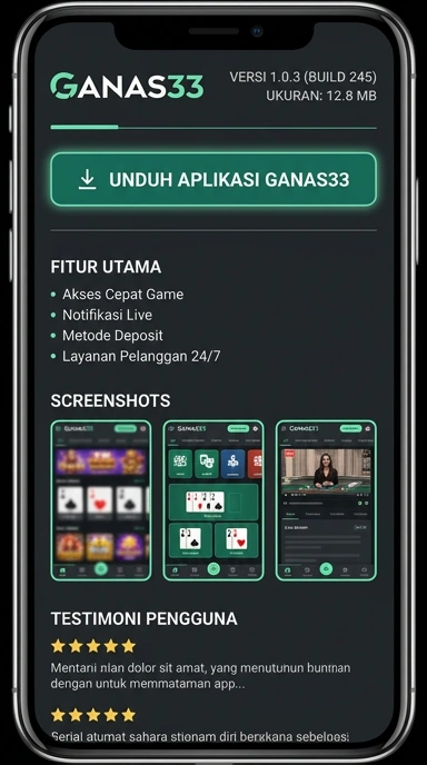 Unduh APK ganas33 untuk Pengguna Android Indonesia