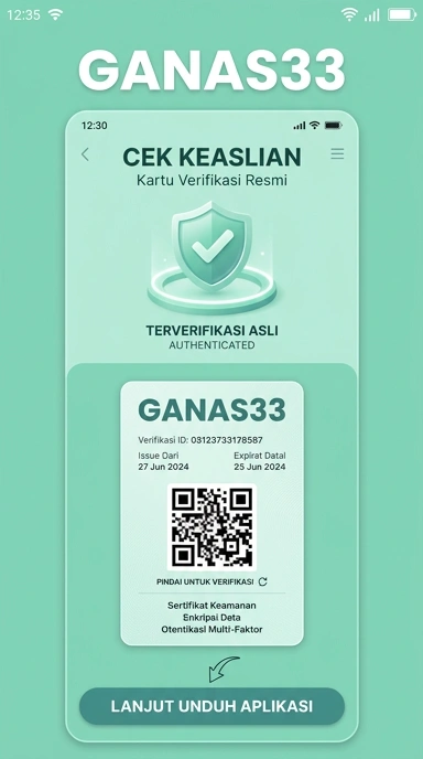 Halaman Resmi Ganas33 untuk Pengguna Android